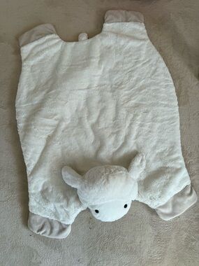 Pottery Barn Kids Plush Lamb Baby Tummy Time Mat - Cream